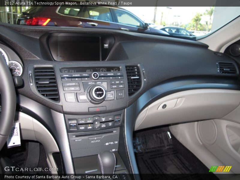 Bellanova White Pearl / Taupe 2012 Acura TSX Technology Sport Wagon