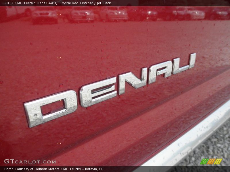 Crystal Red Tintcoat / Jet Black 2013 GMC Terrain Denali AWD