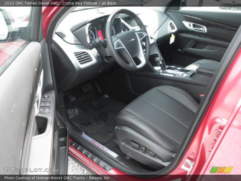 Crystal Red Tintcoat / Jet Black 2013 GMC Terrain Denali AWD
