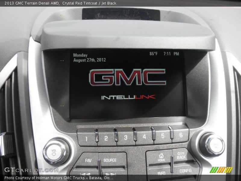 Crystal Red Tintcoat / Jet Black 2013 GMC Terrain Denali AWD