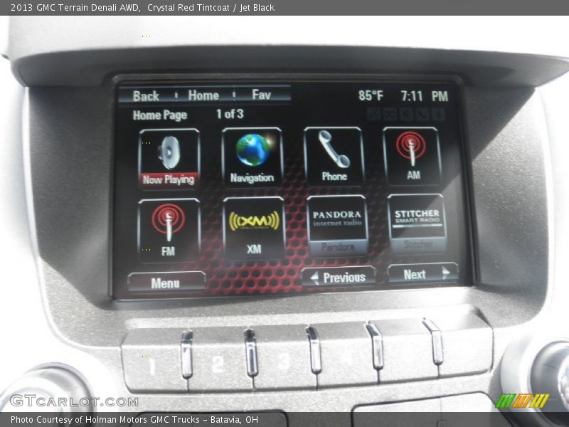 Crystal Red Tintcoat / Jet Black 2013 GMC Terrain Denali AWD