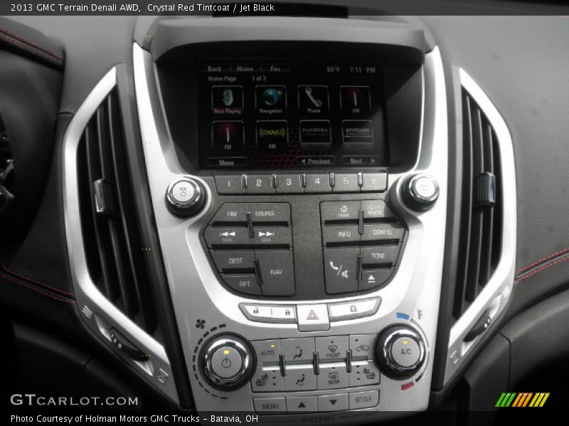 Crystal Red Tintcoat / Jet Black 2013 GMC Terrain Denali AWD