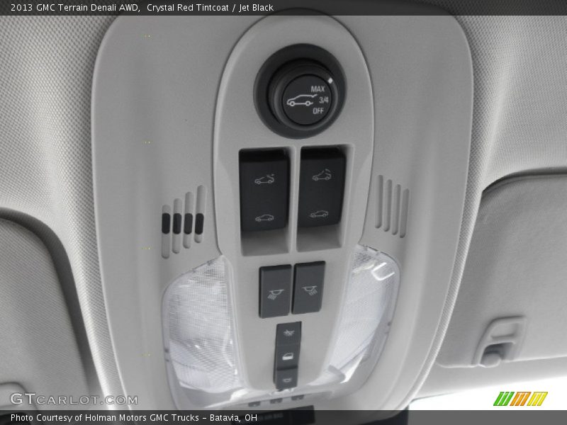 Crystal Red Tintcoat / Jet Black 2013 GMC Terrain Denali AWD