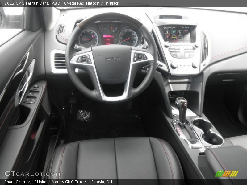 Crystal Red Tintcoat / Jet Black 2013 GMC Terrain Denali AWD