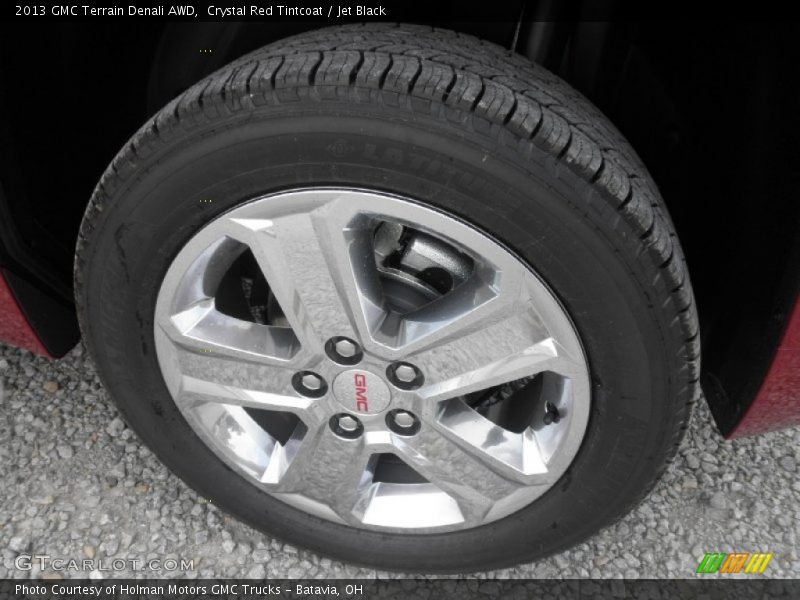 Crystal Red Tintcoat / Jet Black 2013 GMC Terrain Denali AWD