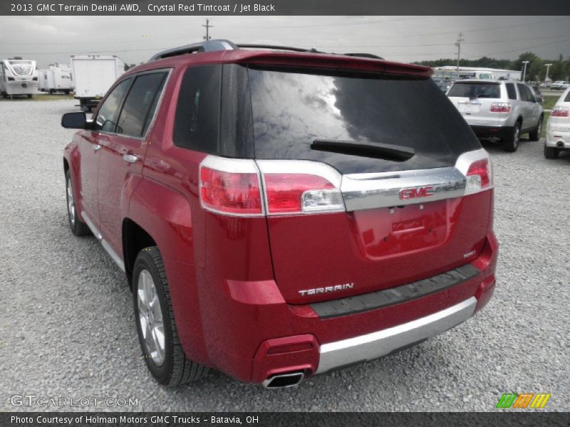 Crystal Red Tintcoat / Jet Black 2013 GMC Terrain Denali AWD