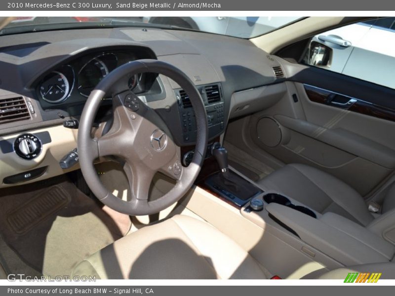 Sand Beige Metallic / Almond/Mocha 2010 Mercedes-Benz C 300 Luxury
