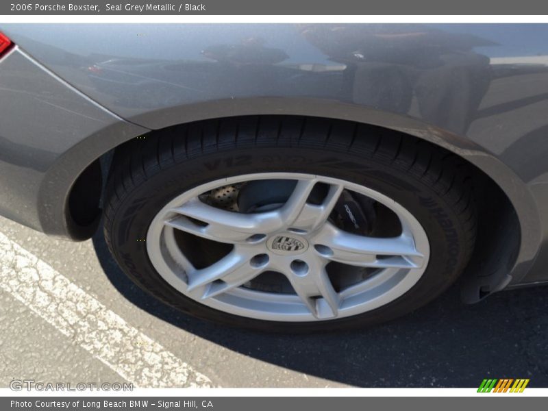 Seal Grey Metallic / Black 2006 Porsche Boxster