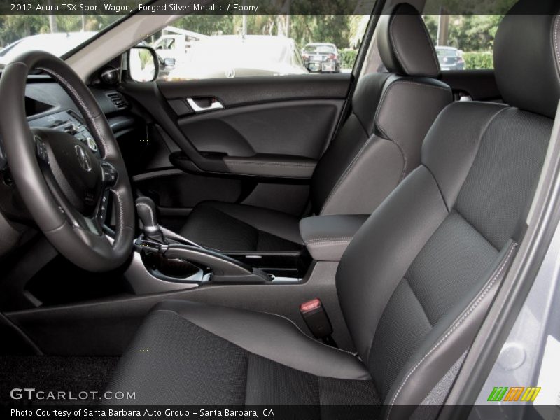 Front Seat of 2012 TSX Sport Wagon