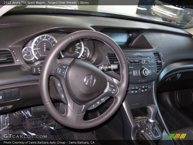 Dashboard of 2012 TSX Sport Wagon