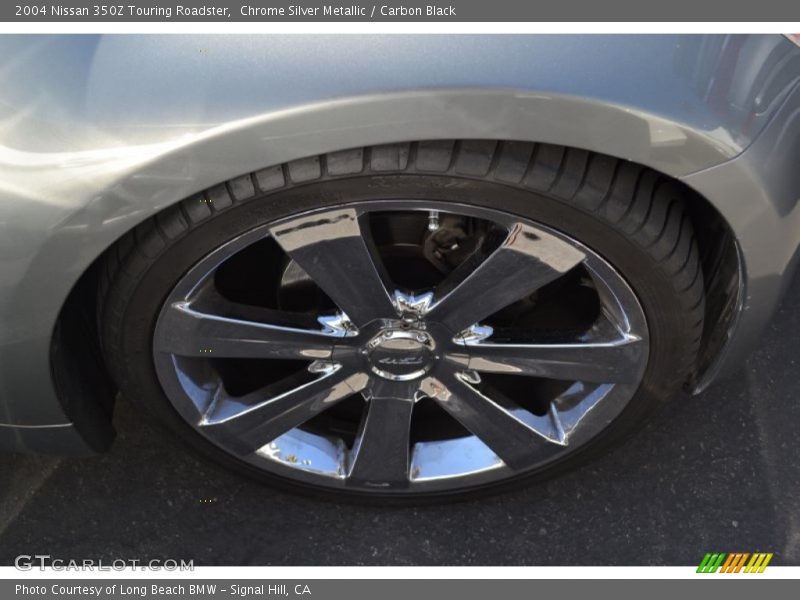 Chrome Silver Metallic / Carbon Black 2004 Nissan 350Z Touring Roadster