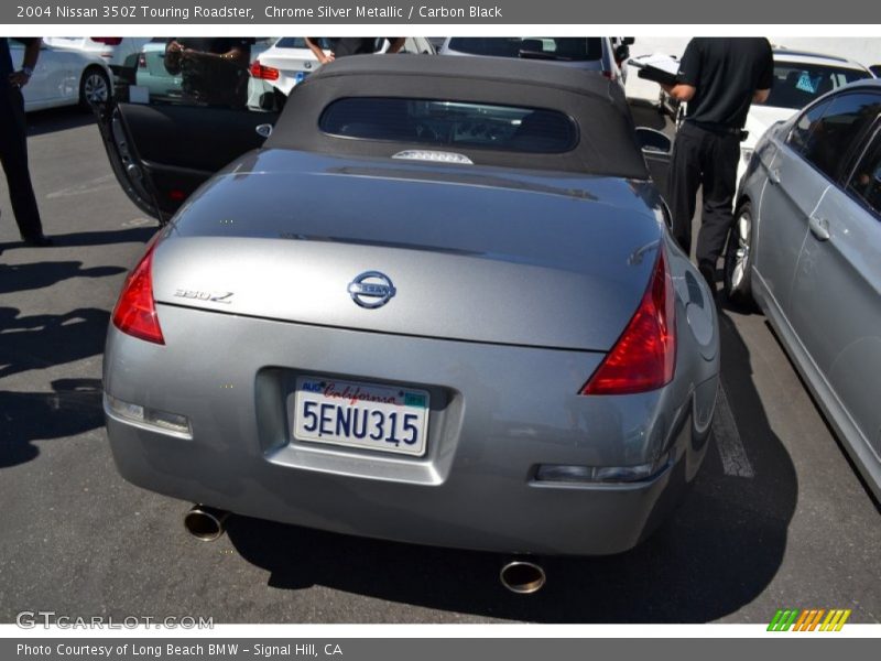 Chrome Silver Metallic / Carbon Black 2004 Nissan 350Z Touring Roadster