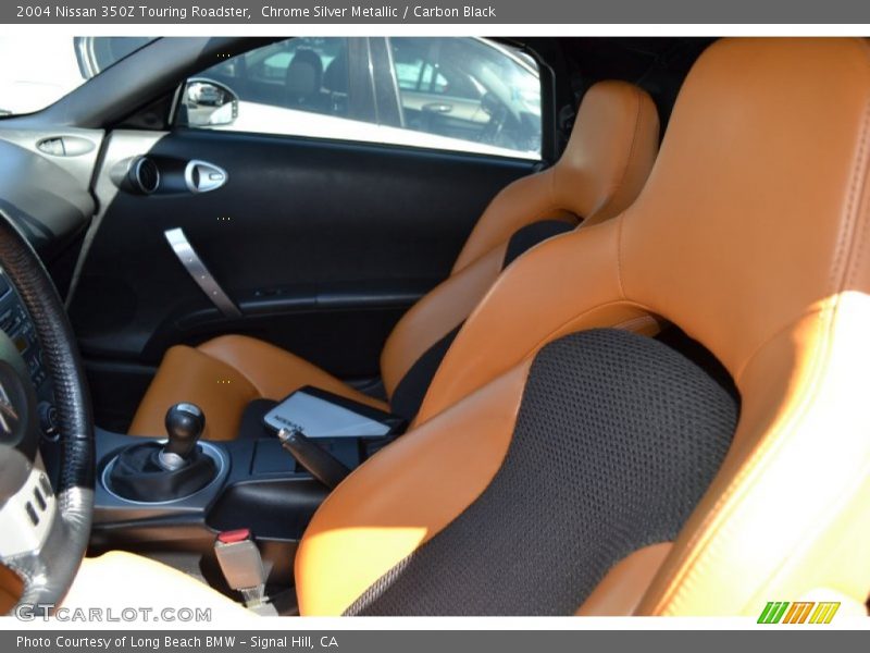 Chrome Silver Metallic / Carbon Black 2004 Nissan 350Z Touring Roadster