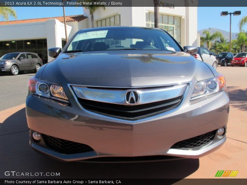 Polished Metal Metallic / Ebony 2013 Acura ILX 2.0L Technology