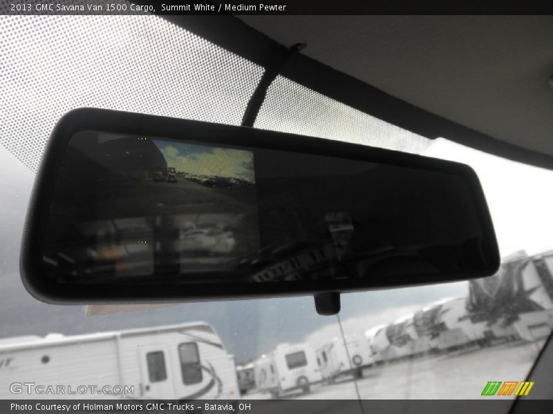 Summit White / Medium Pewter 2013 GMC Savana Van 1500 Cargo