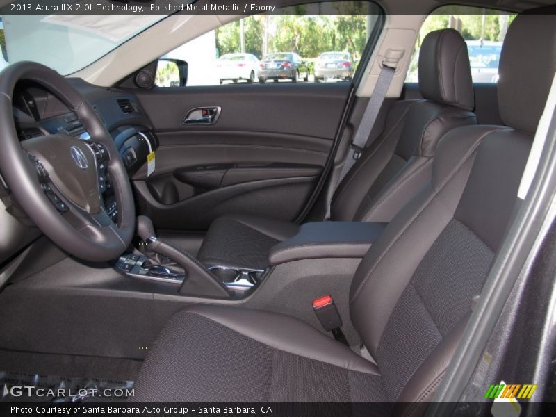 Polished Metal Metallic / Ebony 2013 Acura ILX 2.0L Technology