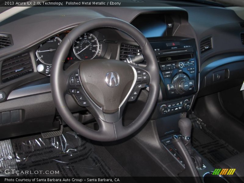 Polished Metal Metallic / Ebony 2013 Acura ILX 2.0L Technology