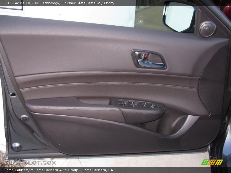 Polished Metal Metallic / Ebony 2013 Acura ILX 2.0L Technology