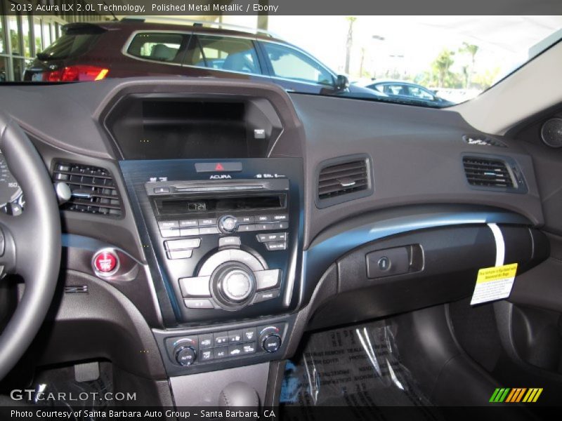 Polished Metal Metallic / Ebony 2013 Acura ILX 2.0L Technology