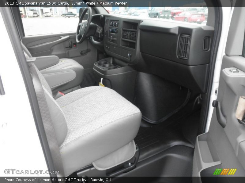 Summit White / Medium Pewter 2013 GMC Savana Van 1500 Cargo