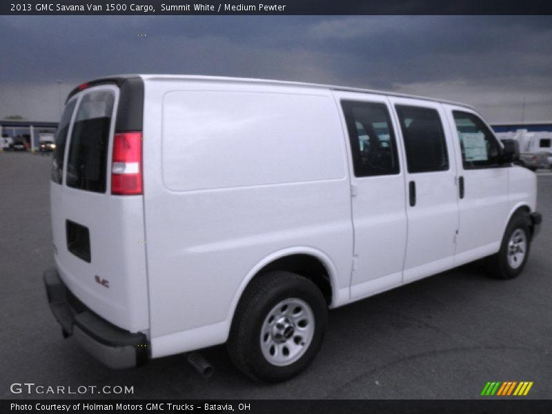 Summit White / Medium Pewter 2013 GMC Savana Van 1500 Cargo