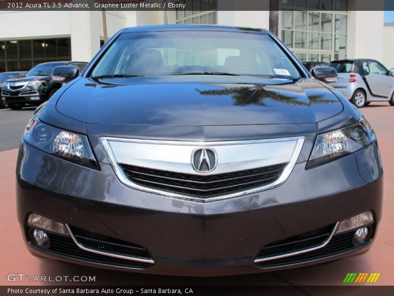 Graphite Luster Metallic / Ebony 2012 Acura TL 3.5 Advance