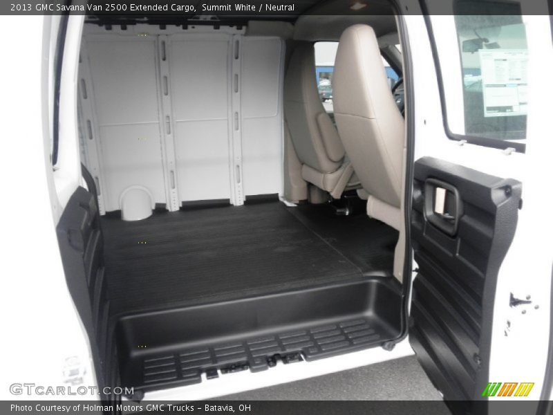 Summit White / Neutral 2013 GMC Savana Van 2500 Extended Cargo