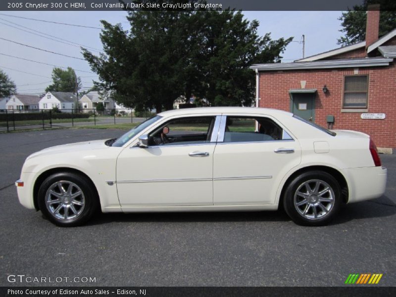 Cool Vanilla / Dark Slate Gray/Light Graystone 2005 Chrysler 300 C HEMI