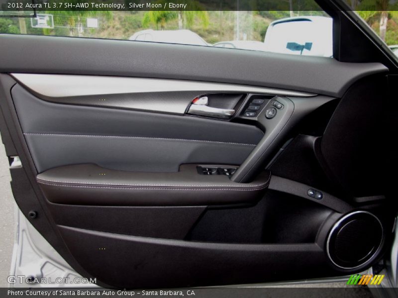 Silver Moon / Ebony 2012 Acura TL 3.7 SH-AWD Technology