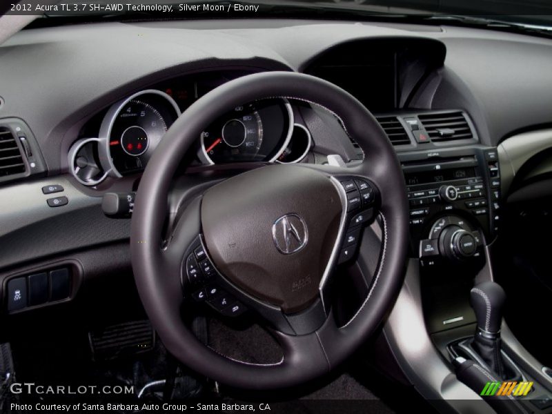 Silver Moon / Ebony 2012 Acura TL 3.7 SH-AWD Technology