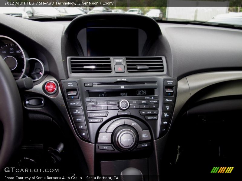 Silver Moon / Ebony 2012 Acura TL 3.7 SH-AWD Technology