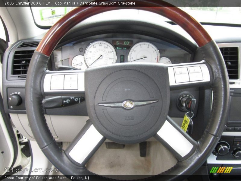 Cool Vanilla / Dark Slate Gray/Light Graystone 2005 Chrysler 300 C HEMI
