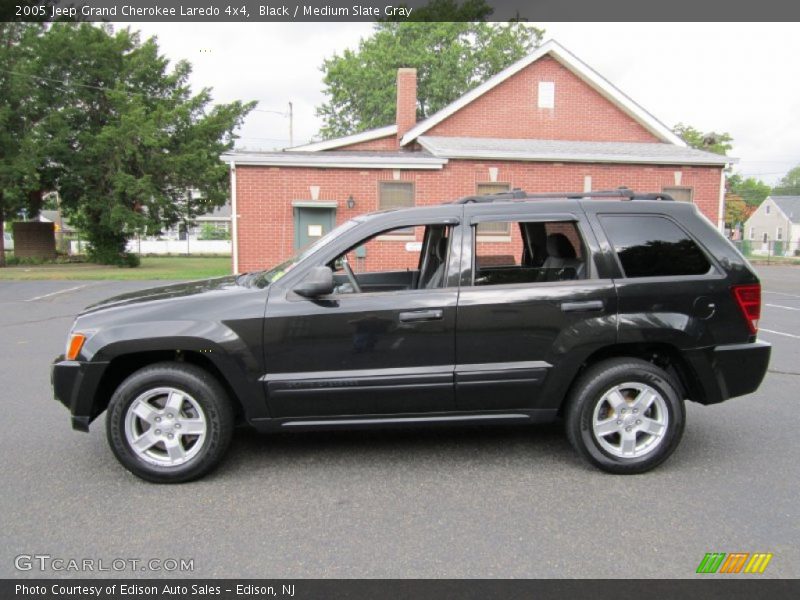 Black / Medium Slate Gray 2005 Jeep Grand Cherokee Laredo 4x4