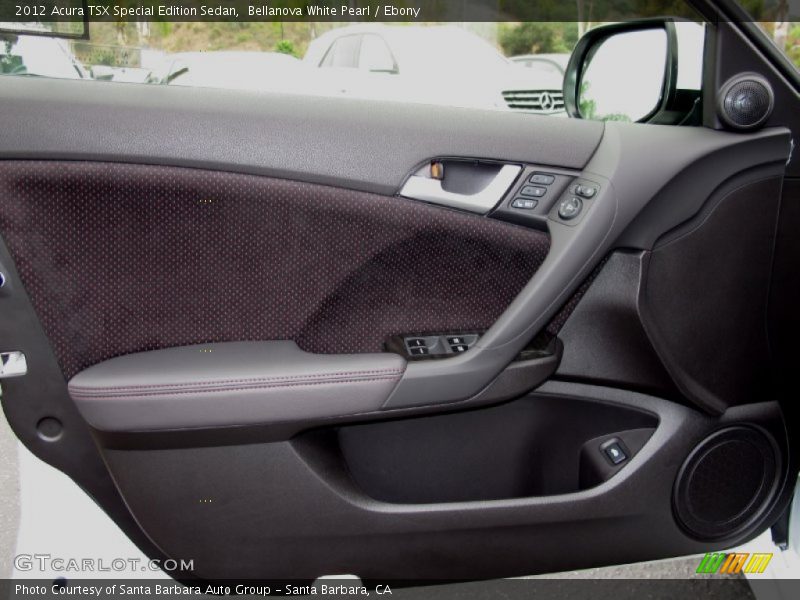 Bellanova White Pearl / Ebony 2012 Acura TSX Special Edition Sedan