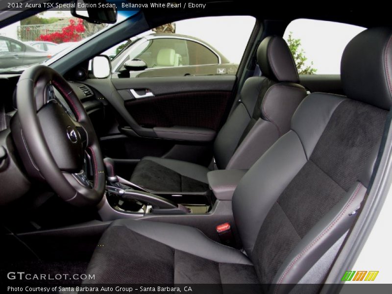 Bellanova White Pearl / Ebony 2012 Acura TSX Special Edition Sedan