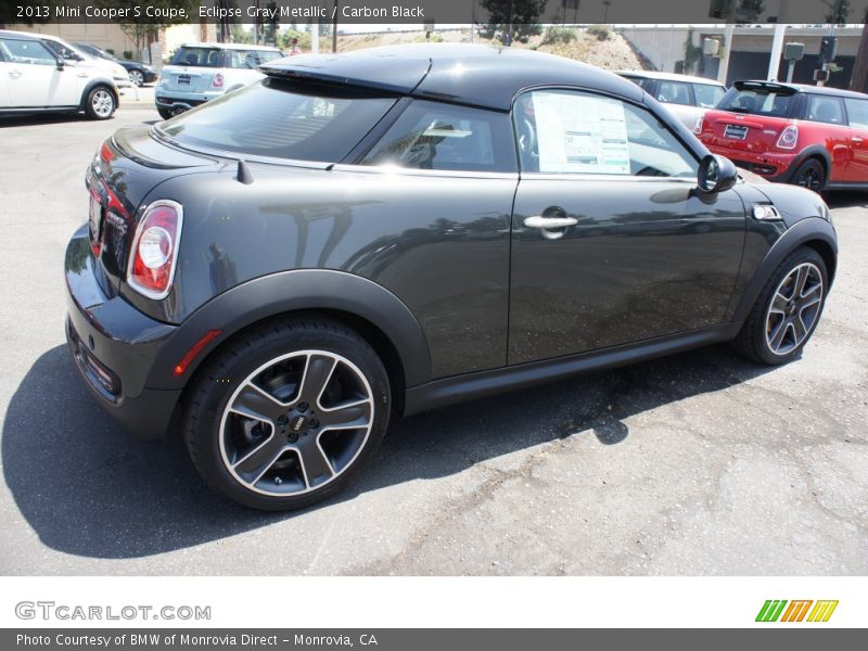 Eclipse Gray Metallic / Carbon Black 2013 Mini Cooper S Coupe