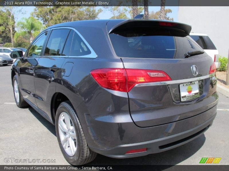 Graphite Luster Metallic / Ebony 2013 Acura RDX Technology