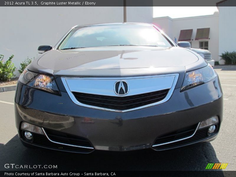 Graphite Luster Metallic / Ebony 2012 Acura TL 3.5