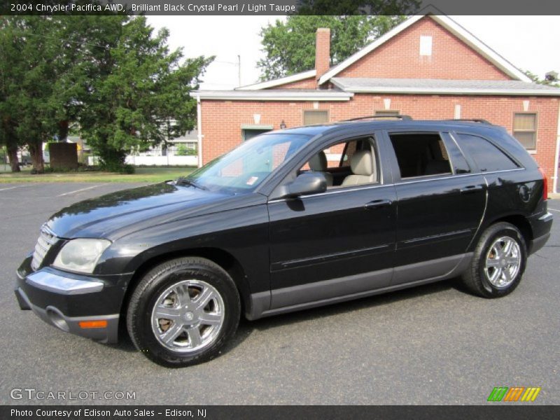 Brilliant Black Crystal Pearl / Light Taupe 2004 Chrysler Pacifica AWD