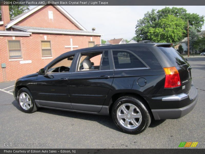 Brilliant Black Crystal Pearl / Light Taupe 2004 Chrysler Pacifica AWD