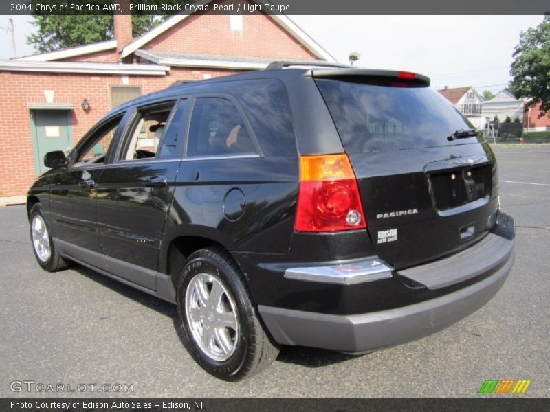 Brilliant Black Crystal Pearl / Light Taupe 2004 Chrysler Pacifica AWD