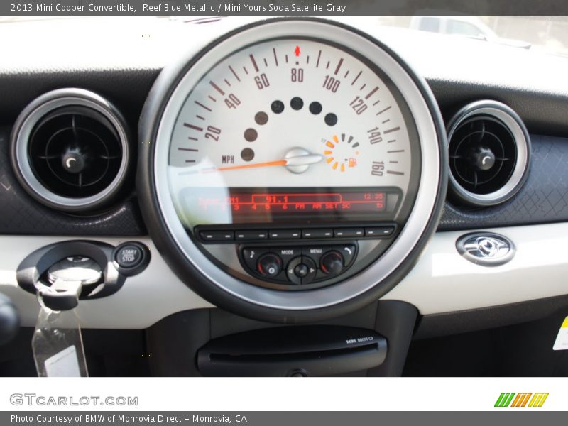  2013 Cooper Convertible Convertible Gauges