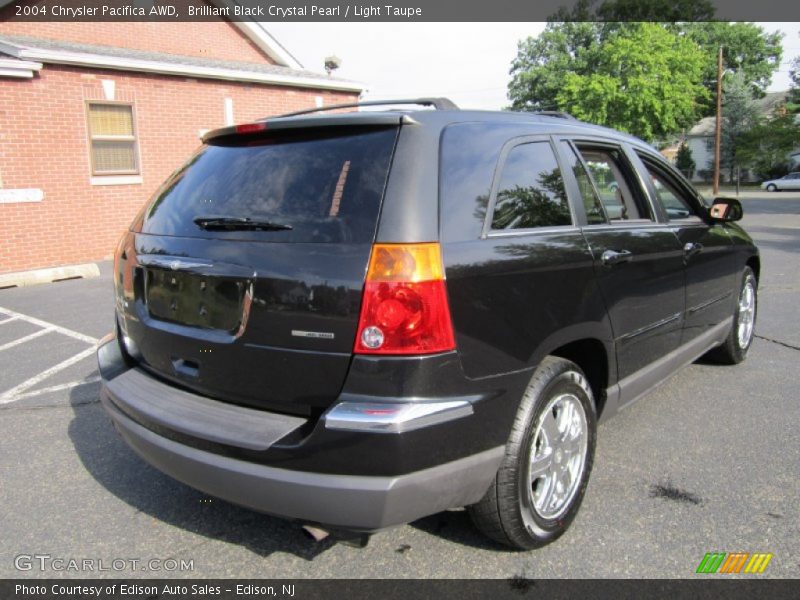 Brilliant Black Crystal Pearl / Light Taupe 2004 Chrysler Pacifica AWD