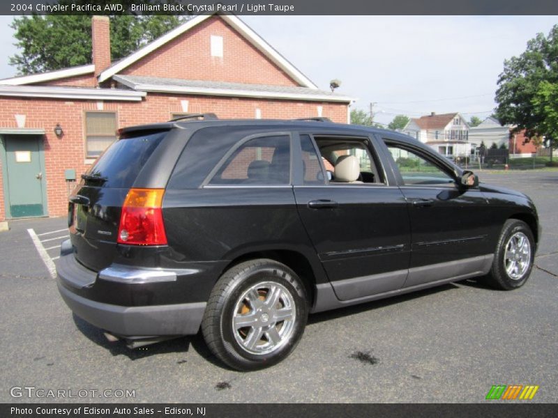 Brilliant Black Crystal Pearl / Light Taupe 2004 Chrysler Pacifica AWD
