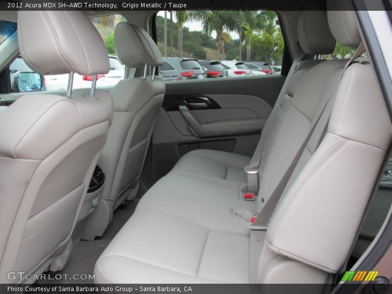 Grigio Metallic / Taupe 2012 Acura MDX SH-AWD Technology