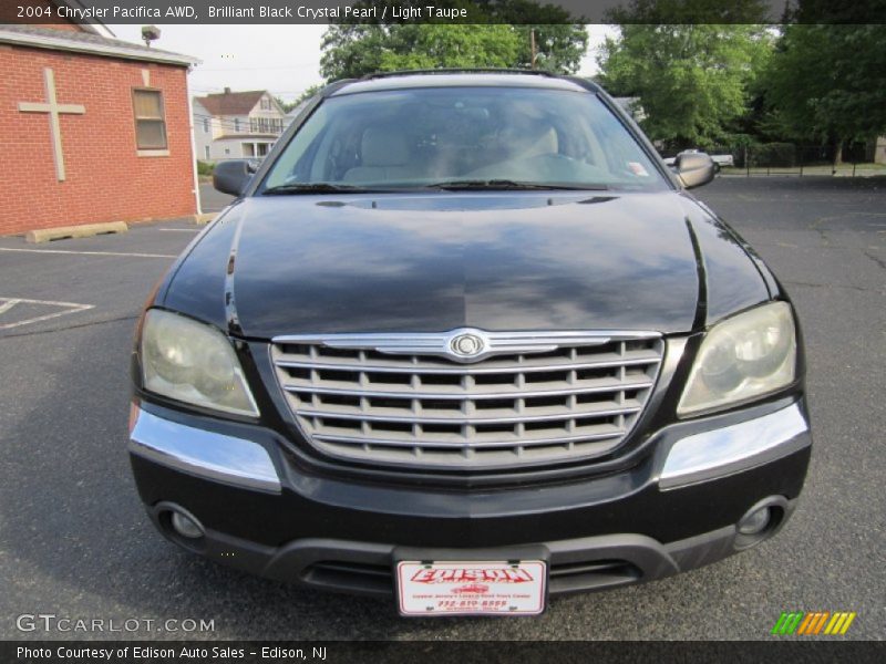 Brilliant Black Crystal Pearl / Light Taupe 2004 Chrysler Pacifica AWD