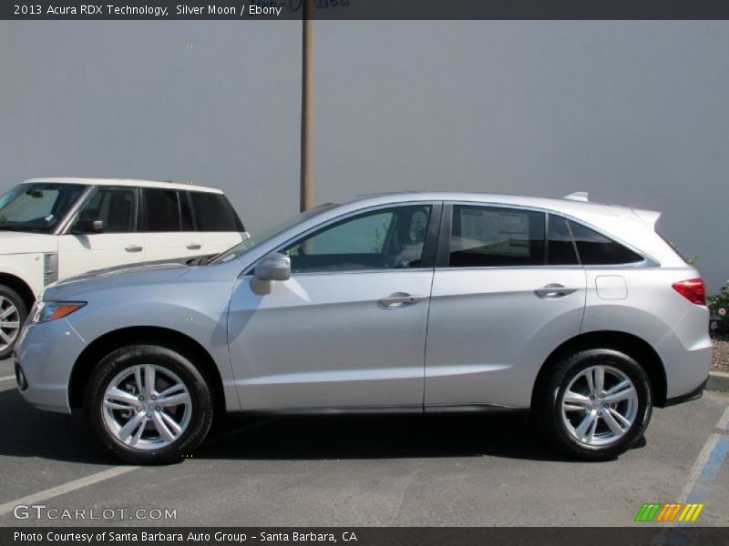 Silver Moon / Ebony 2013 Acura RDX Technology