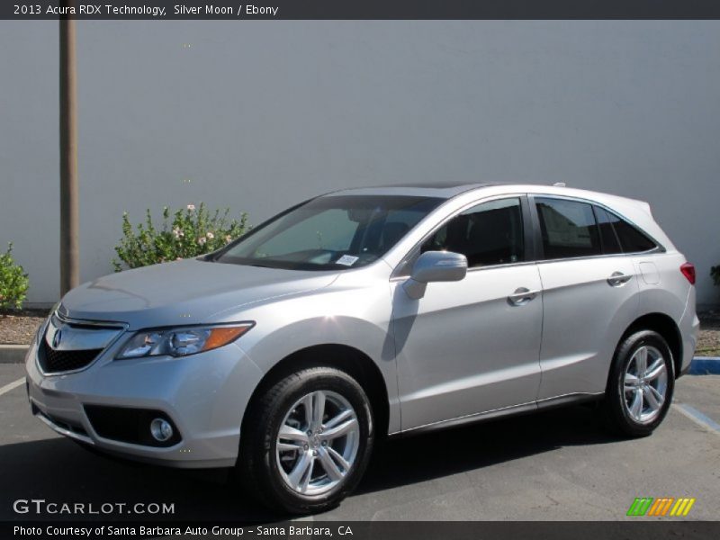 Silver Moon / Ebony 2013 Acura RDX Technology