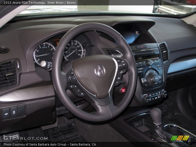 Silver Moon / Ebony 2013 Acura RDX Technology