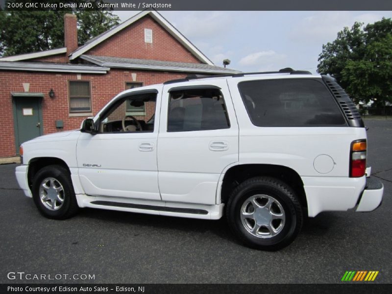 Summit White / Sandstone 2006 GMC Yukon Denali AWD
